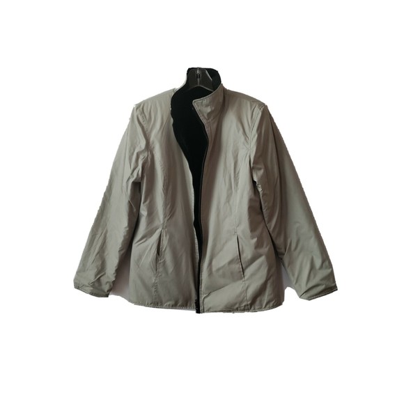 CLASSIC ELEMENTS Reversible Jacket Coat Black/ Beige Women's Size S - Picture 4 of 11